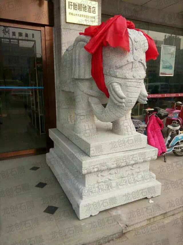 為何石雕大象在生活中這么流行擺放？